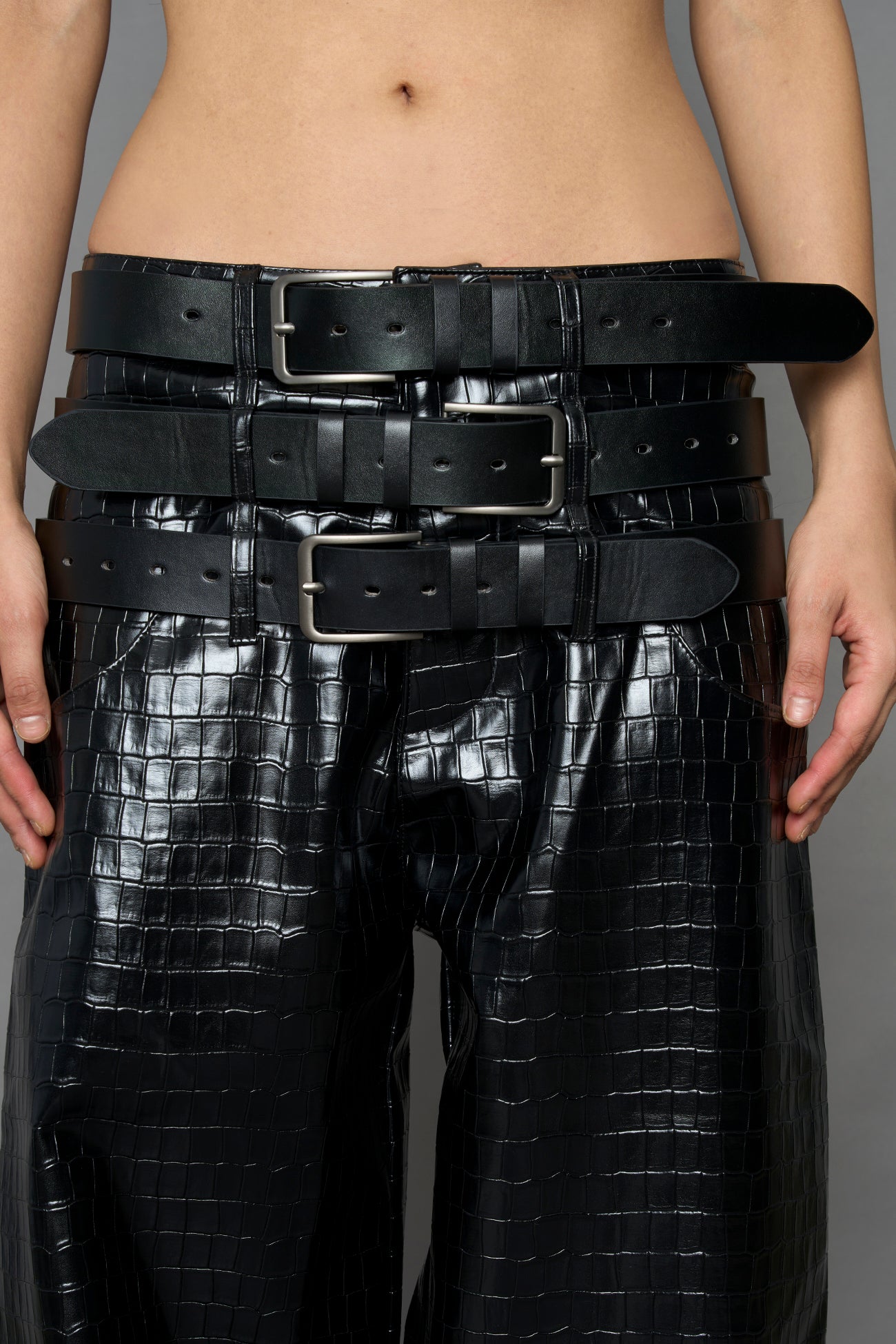 Triple Belt Pants — view 9
