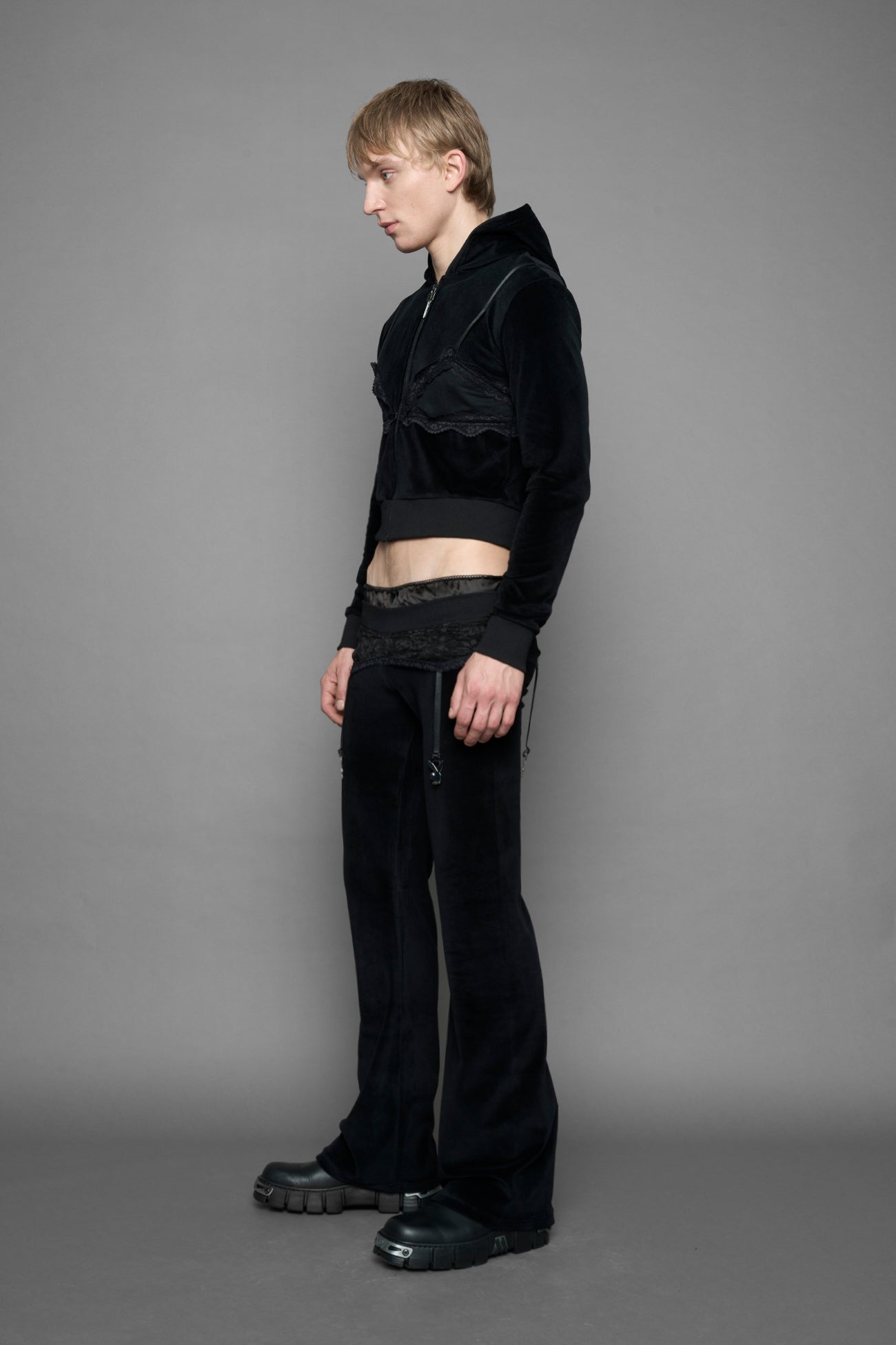 Playboy Lingerie Velour Jacket — view 9