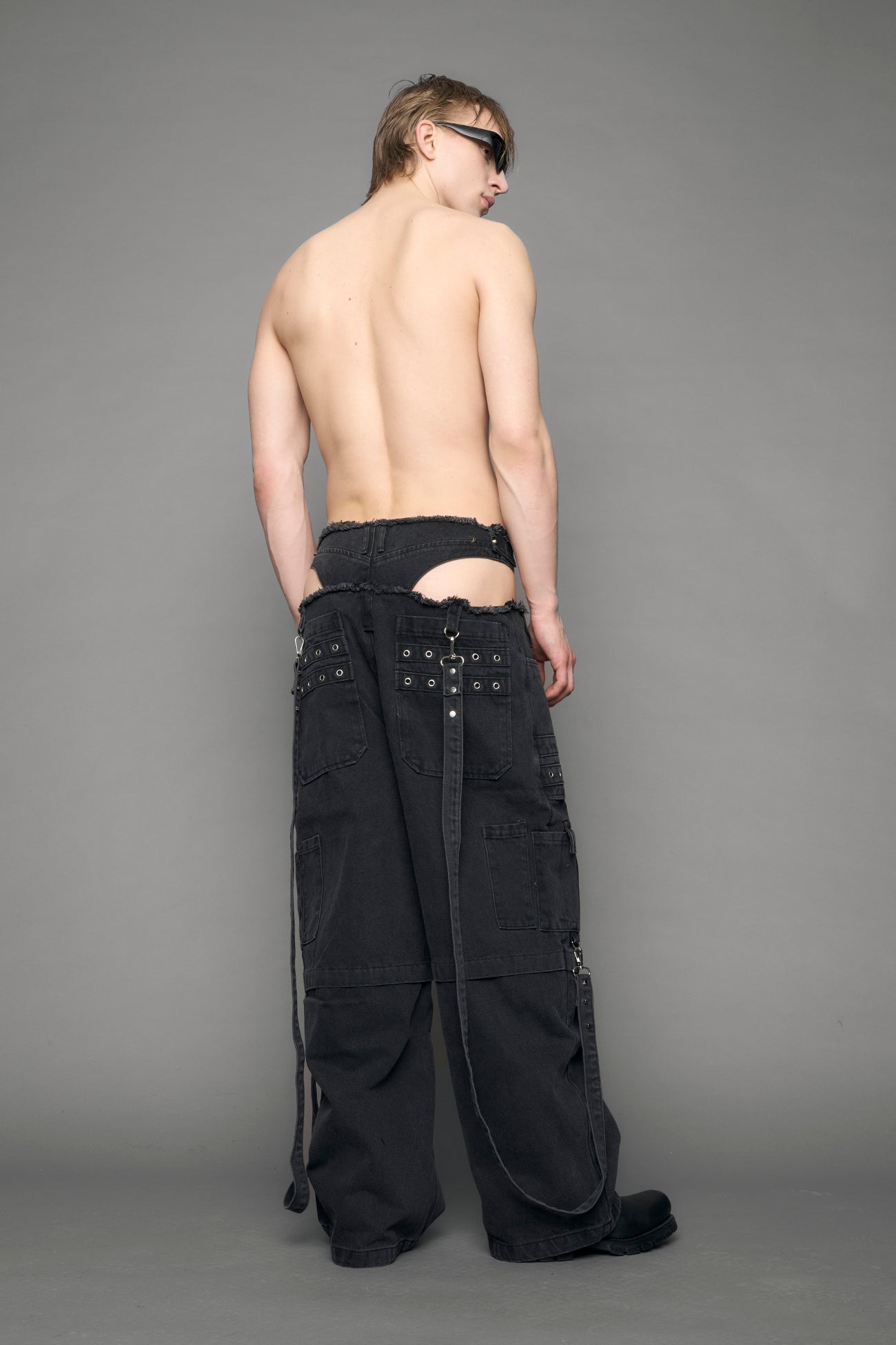 Cargo Denim Panty Trousers — view 8