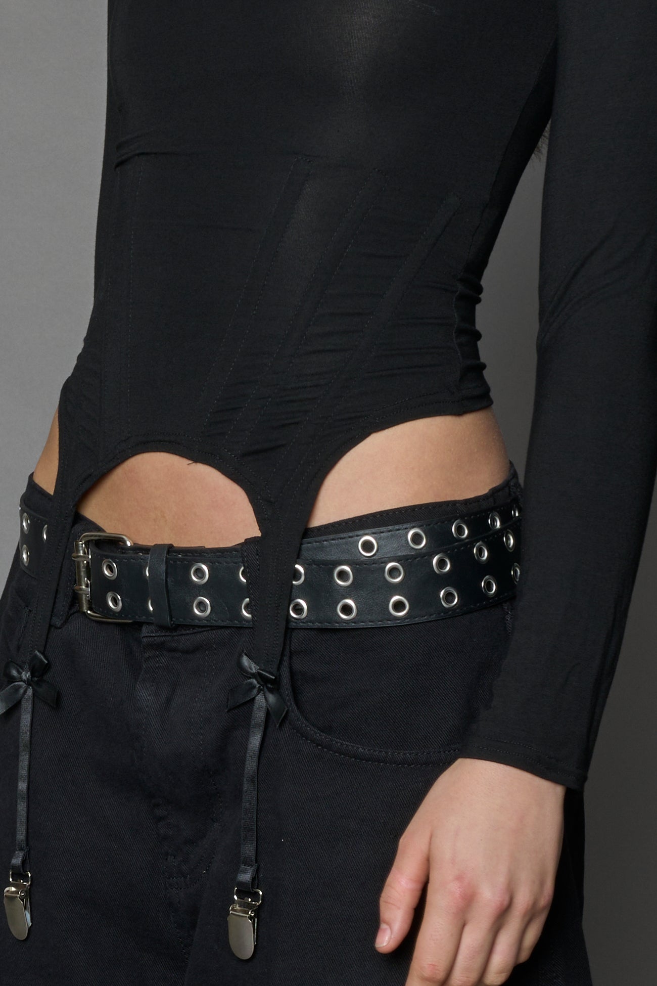 integrated corset boning