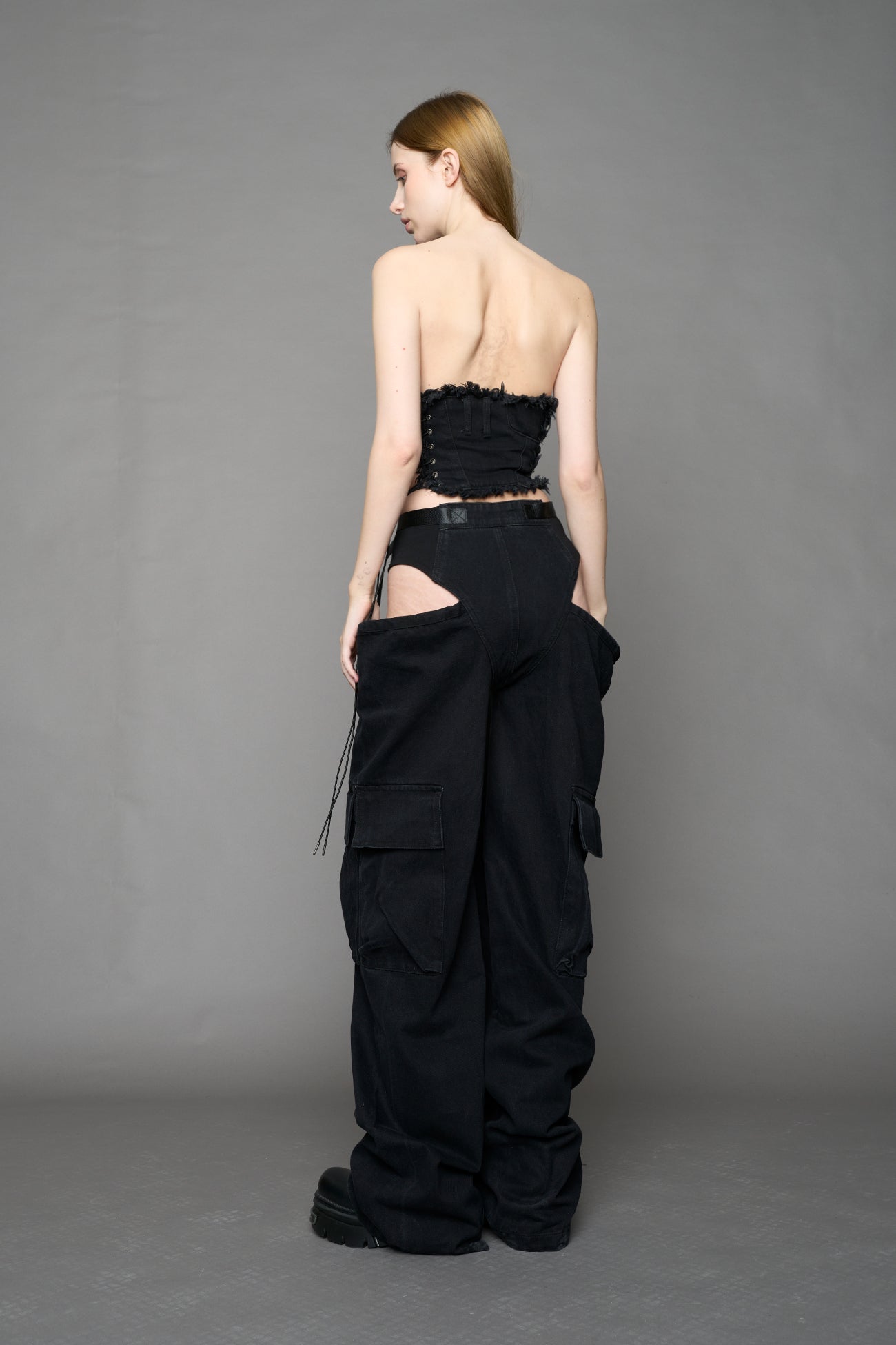 Denim Panty Trousers — view 4