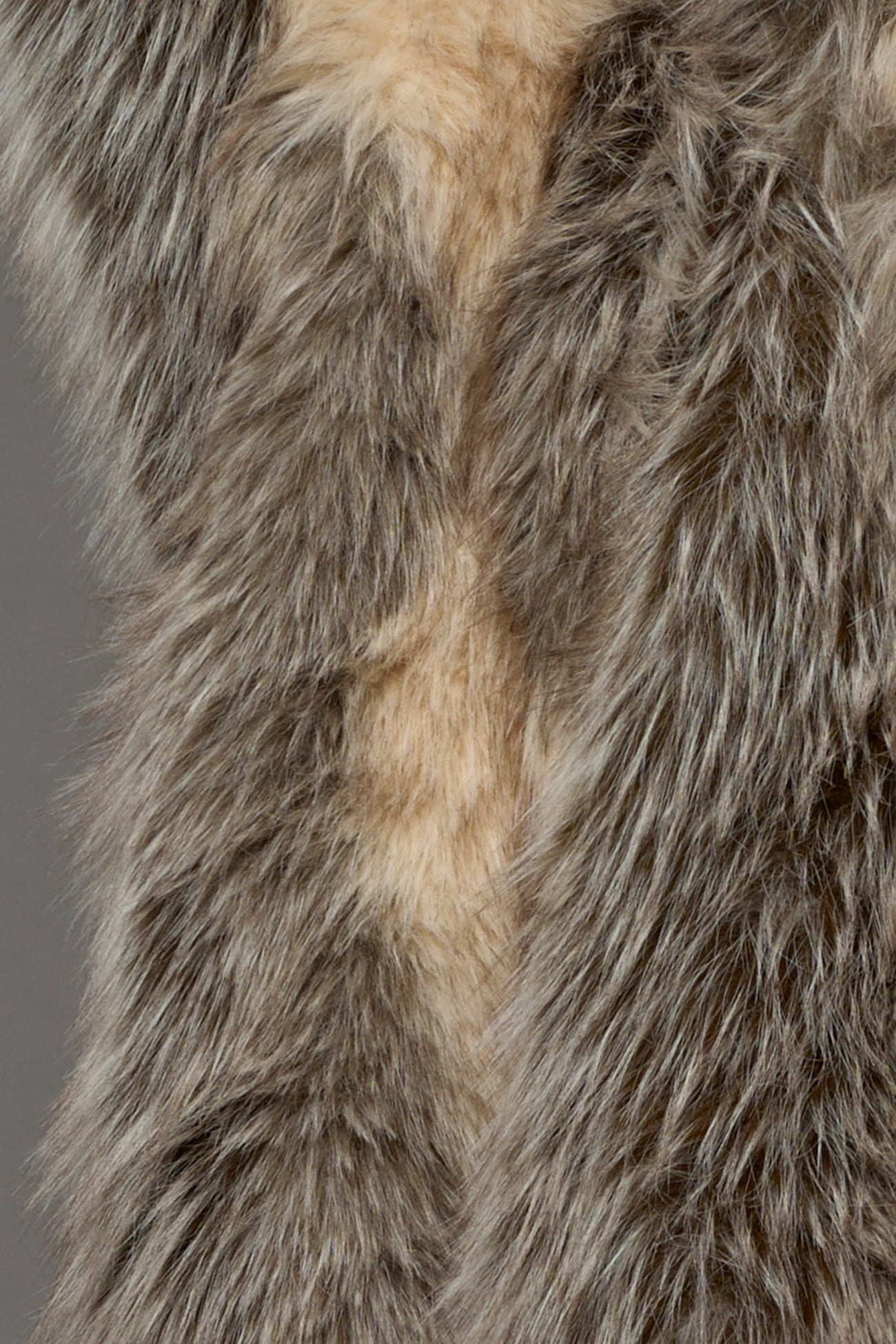 Diva Faux Fur Bolero Dune — view 8