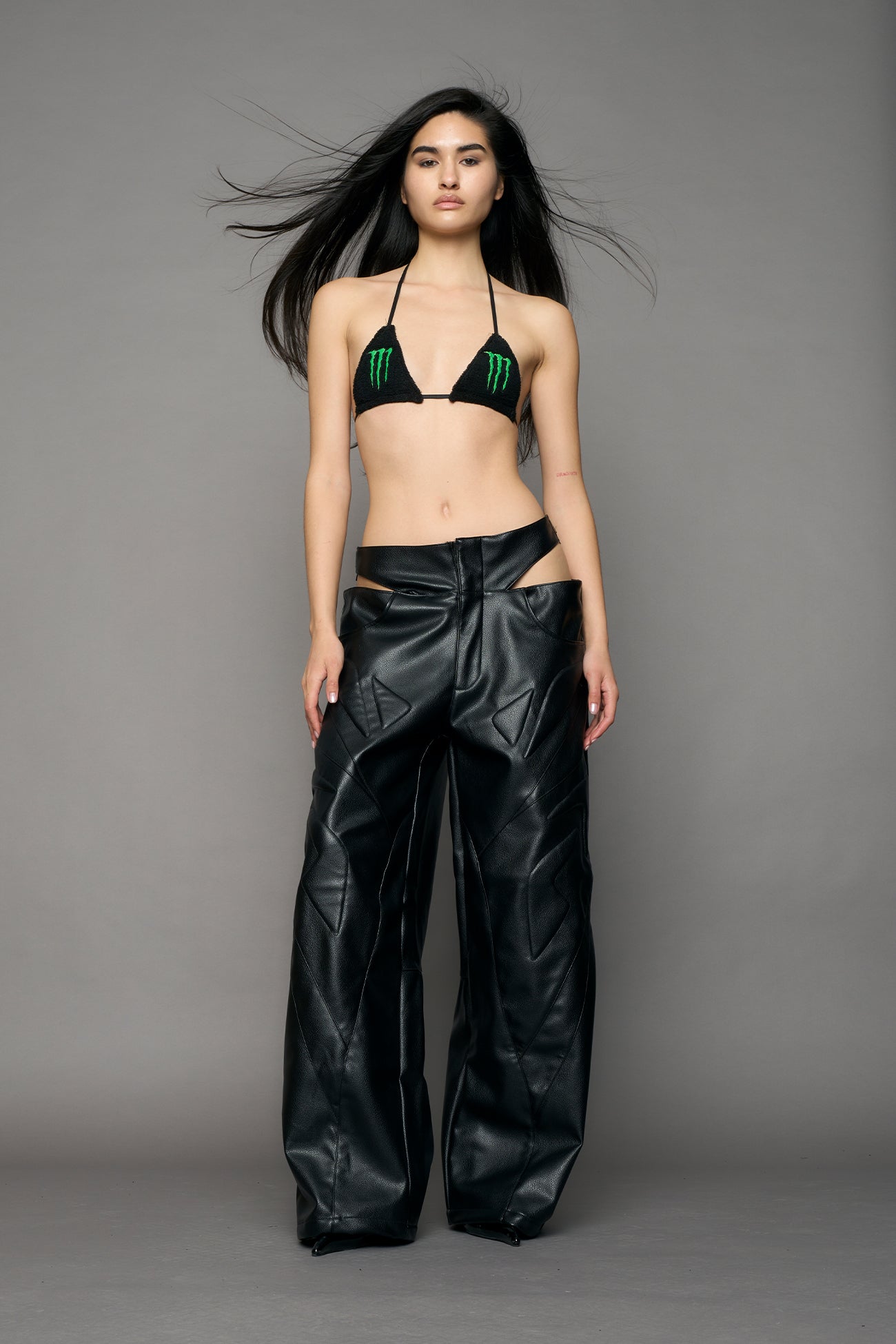 Octane Leather Panty Trousers — view 3
