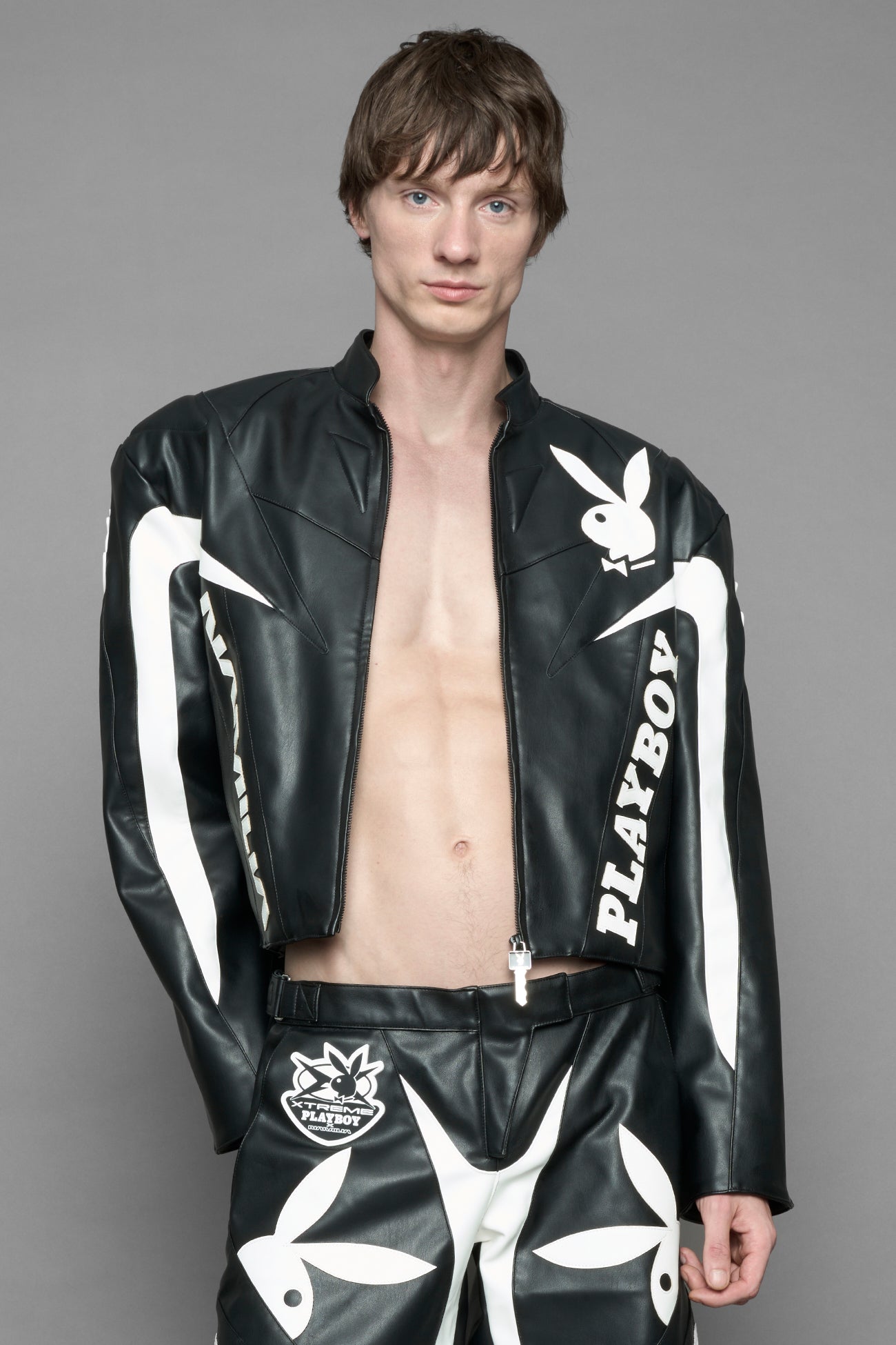 Playboy Moto Jacket Black — view 7