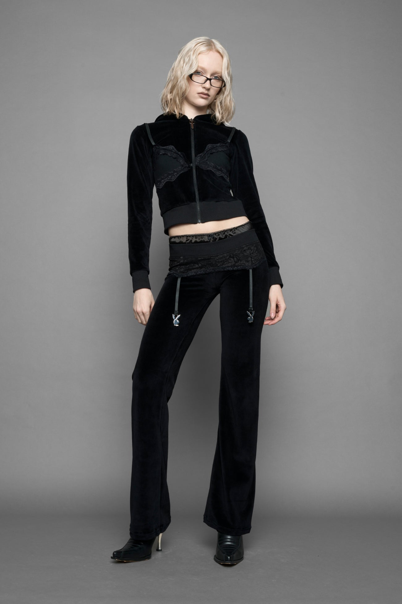 Playboy Lingerie Velour Pants — view 2