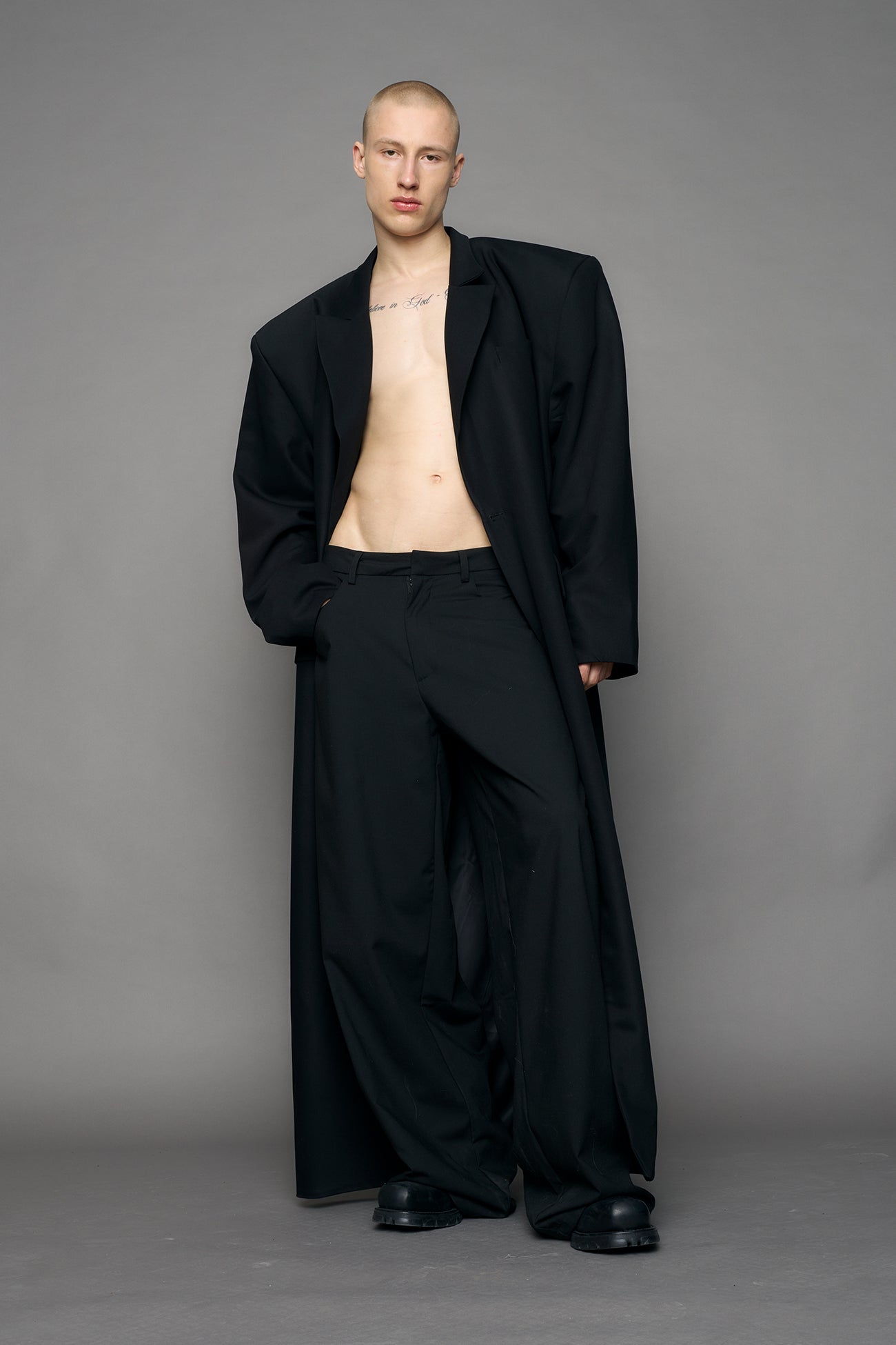 Elongated Blazer Coat — view 6