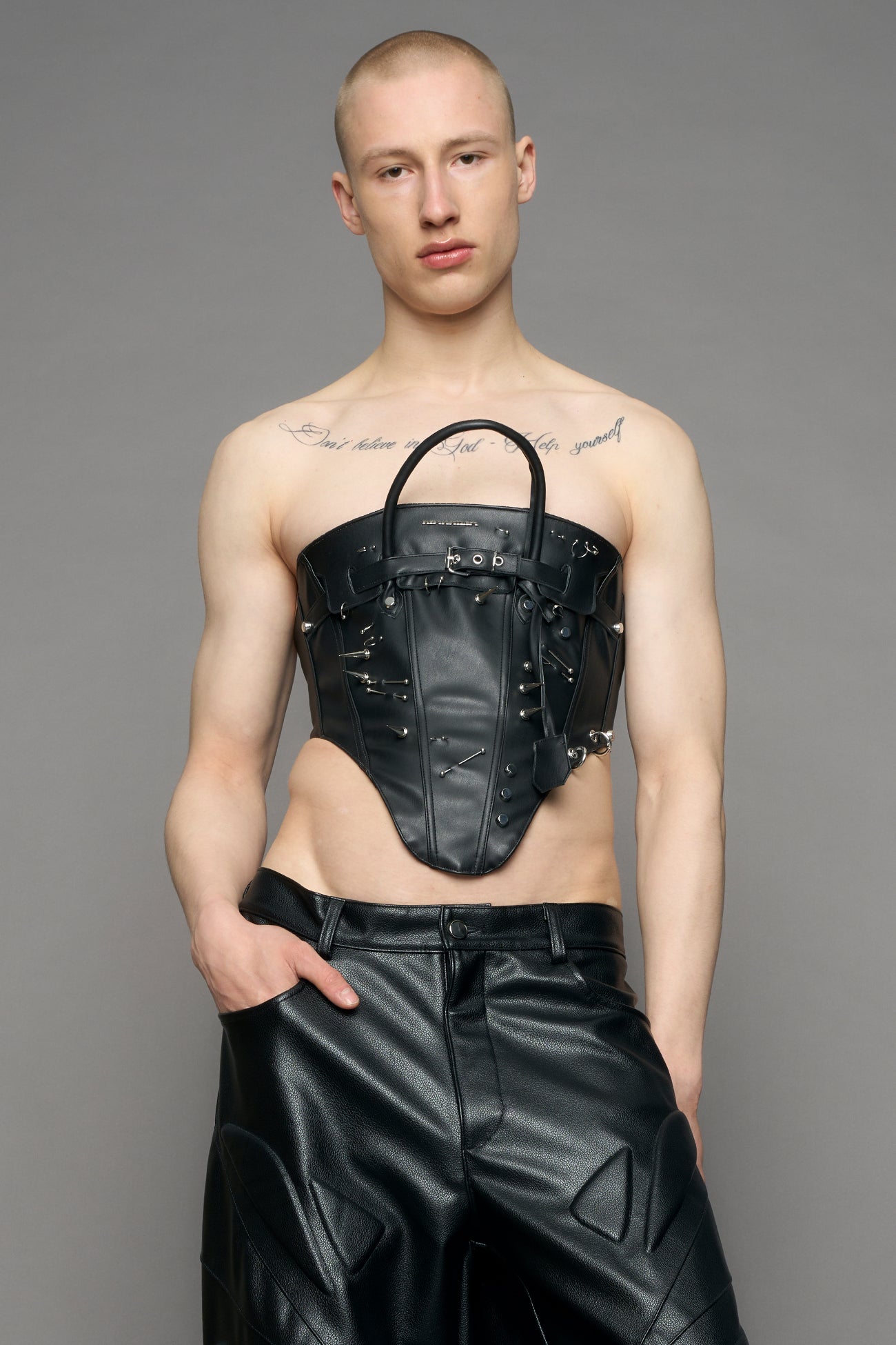 Studded Heiress Handbag Corset — view 5