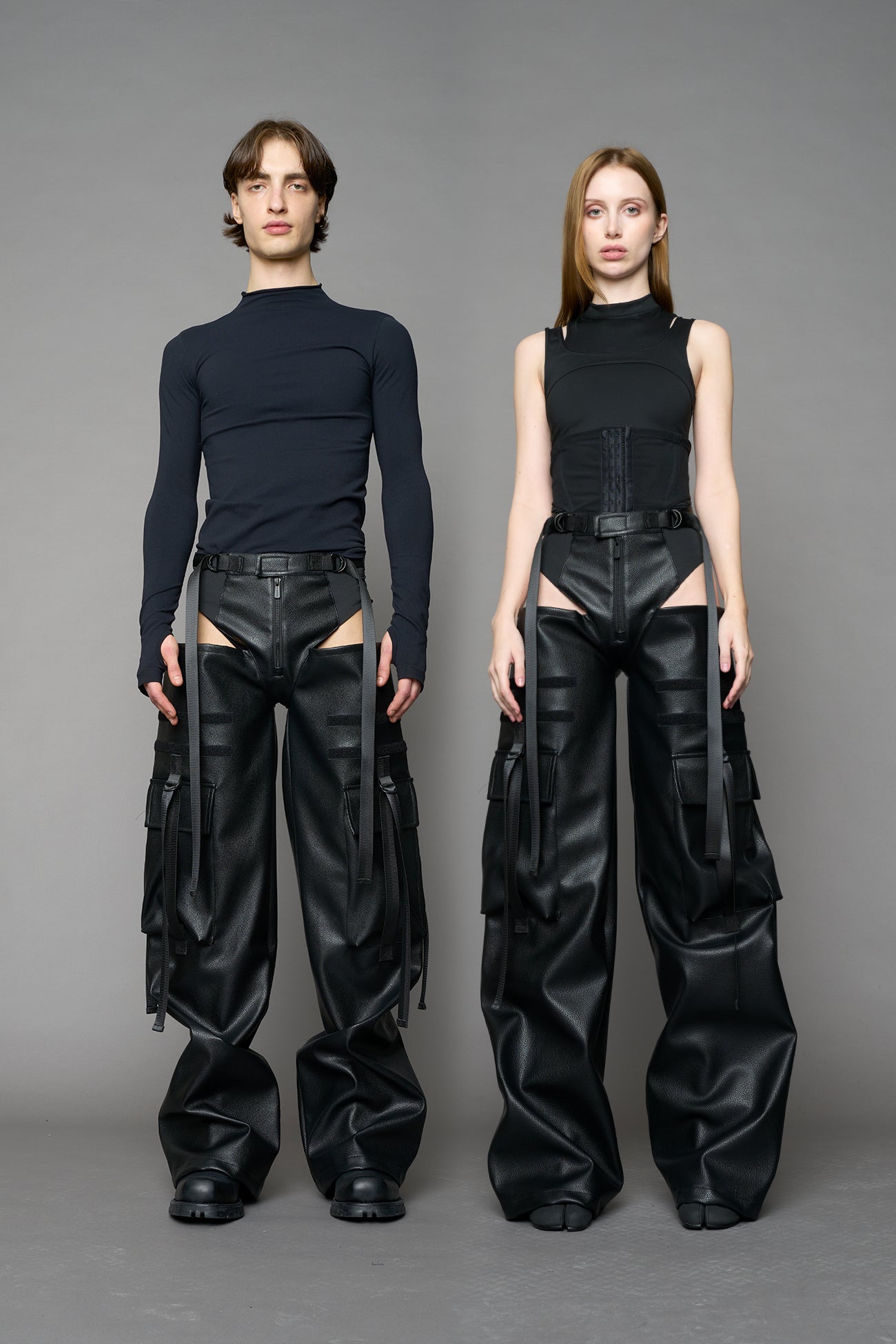 Leather Panty Trousers — view 1