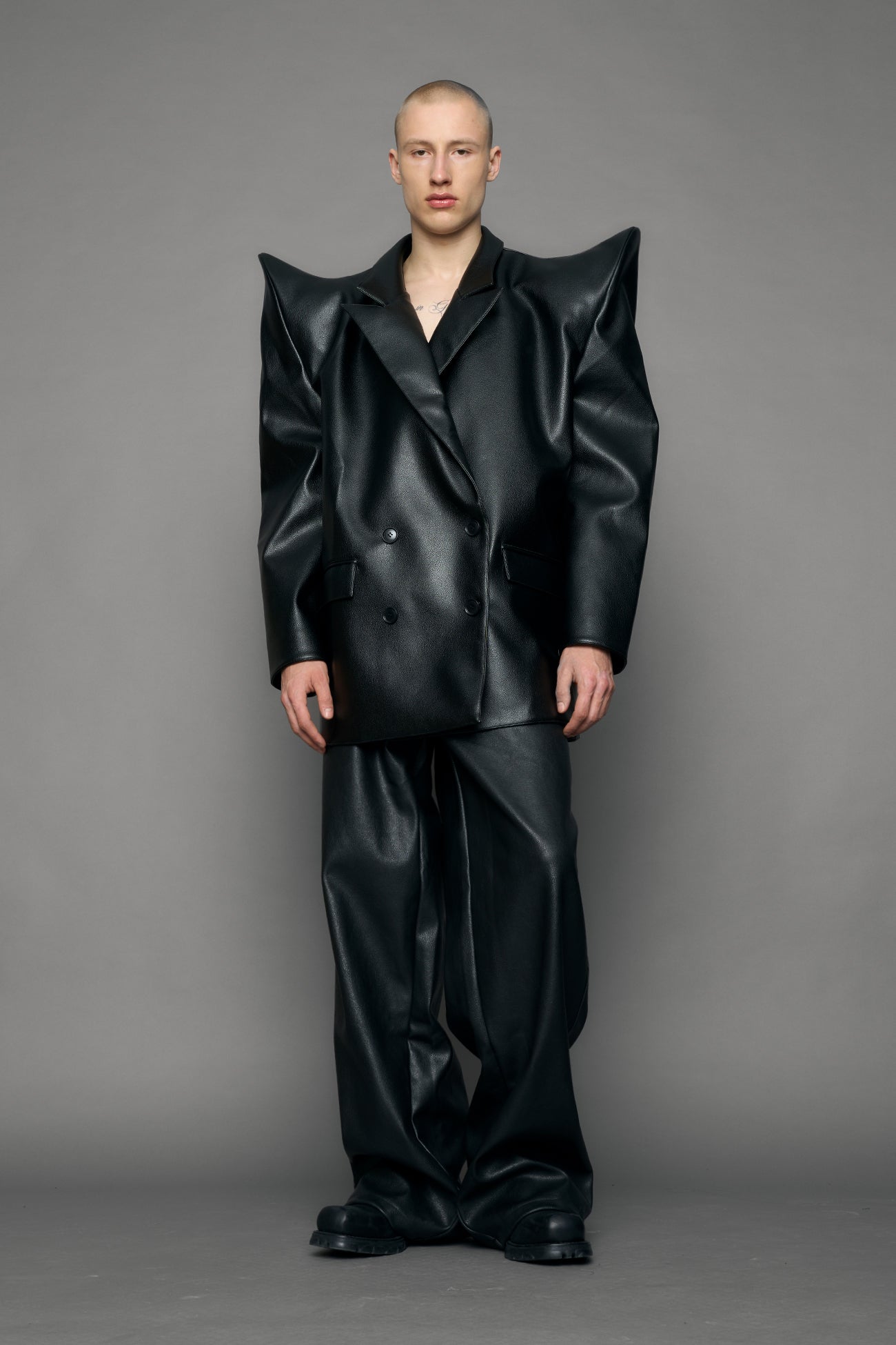 Doomsday Leather Blazer — view 5