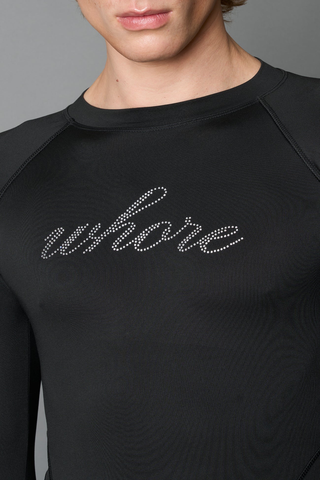 crystal rhinestone slogan