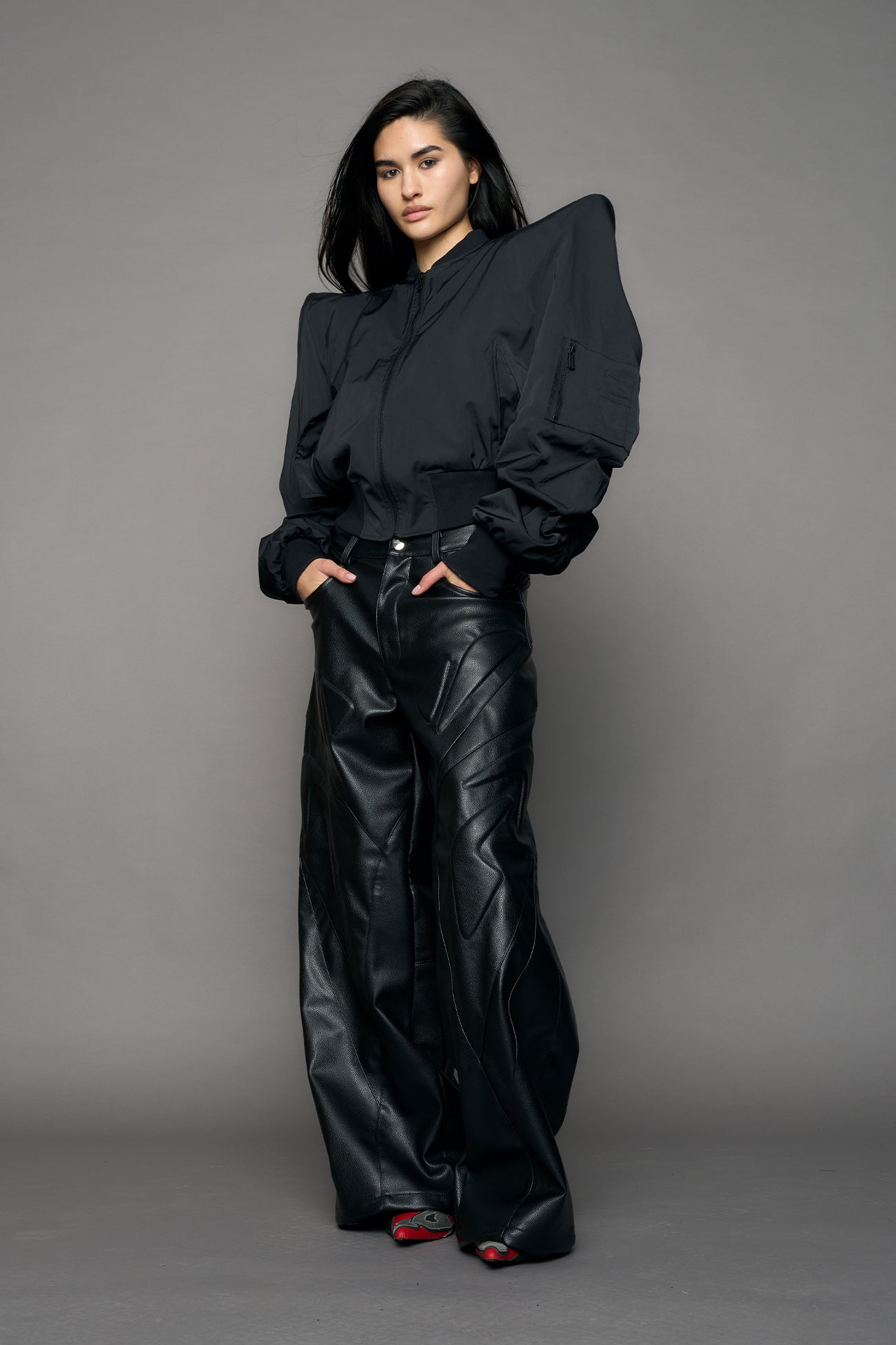 Doomsday Nylon Bomber Jacket — view 2