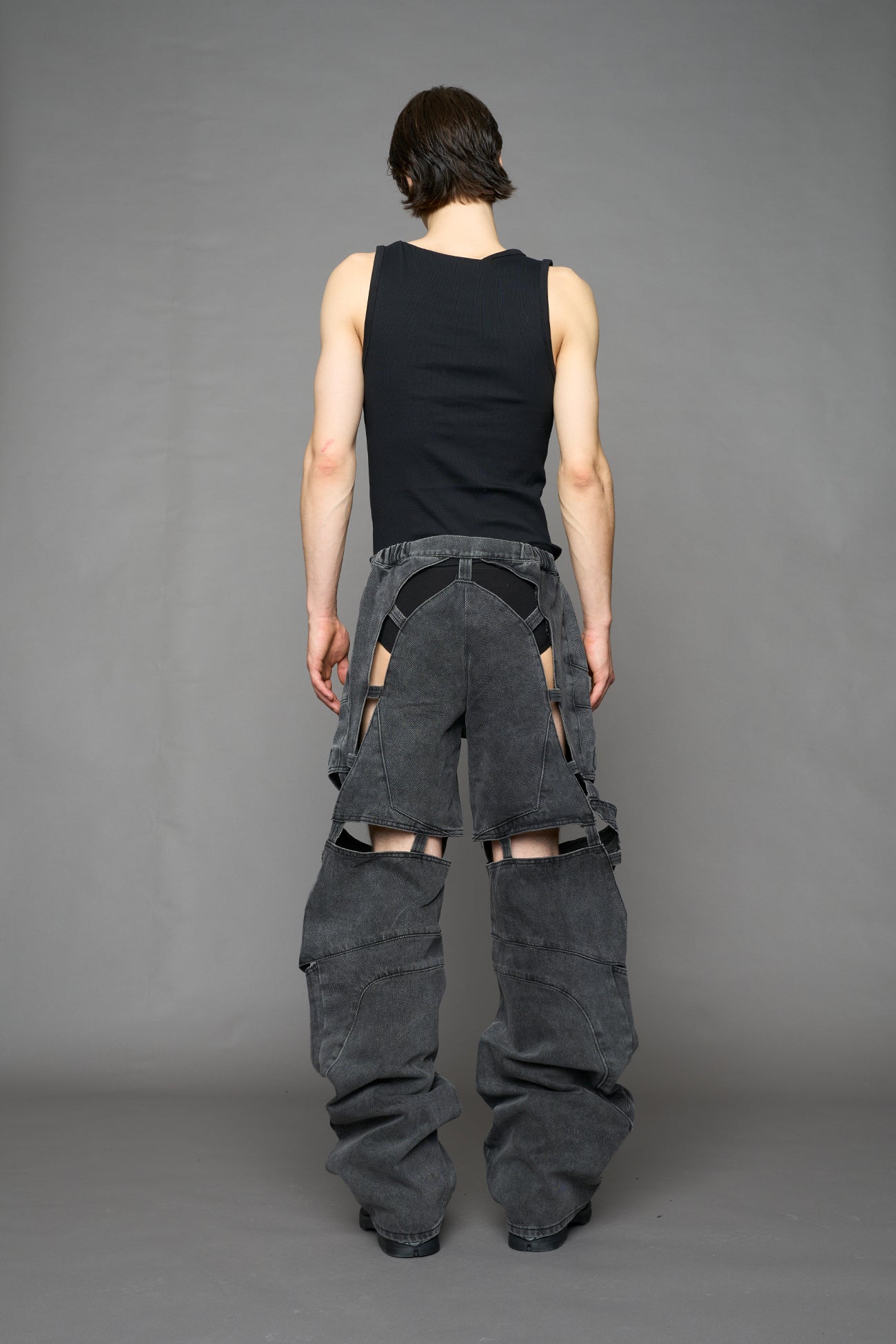 Moto Denim Floating Pants — view 13