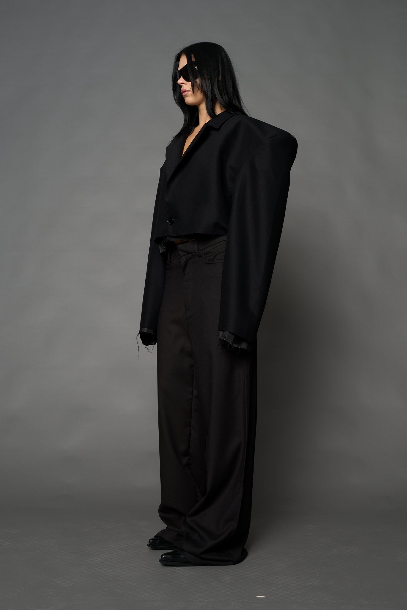 Cropped Blazer — view 4