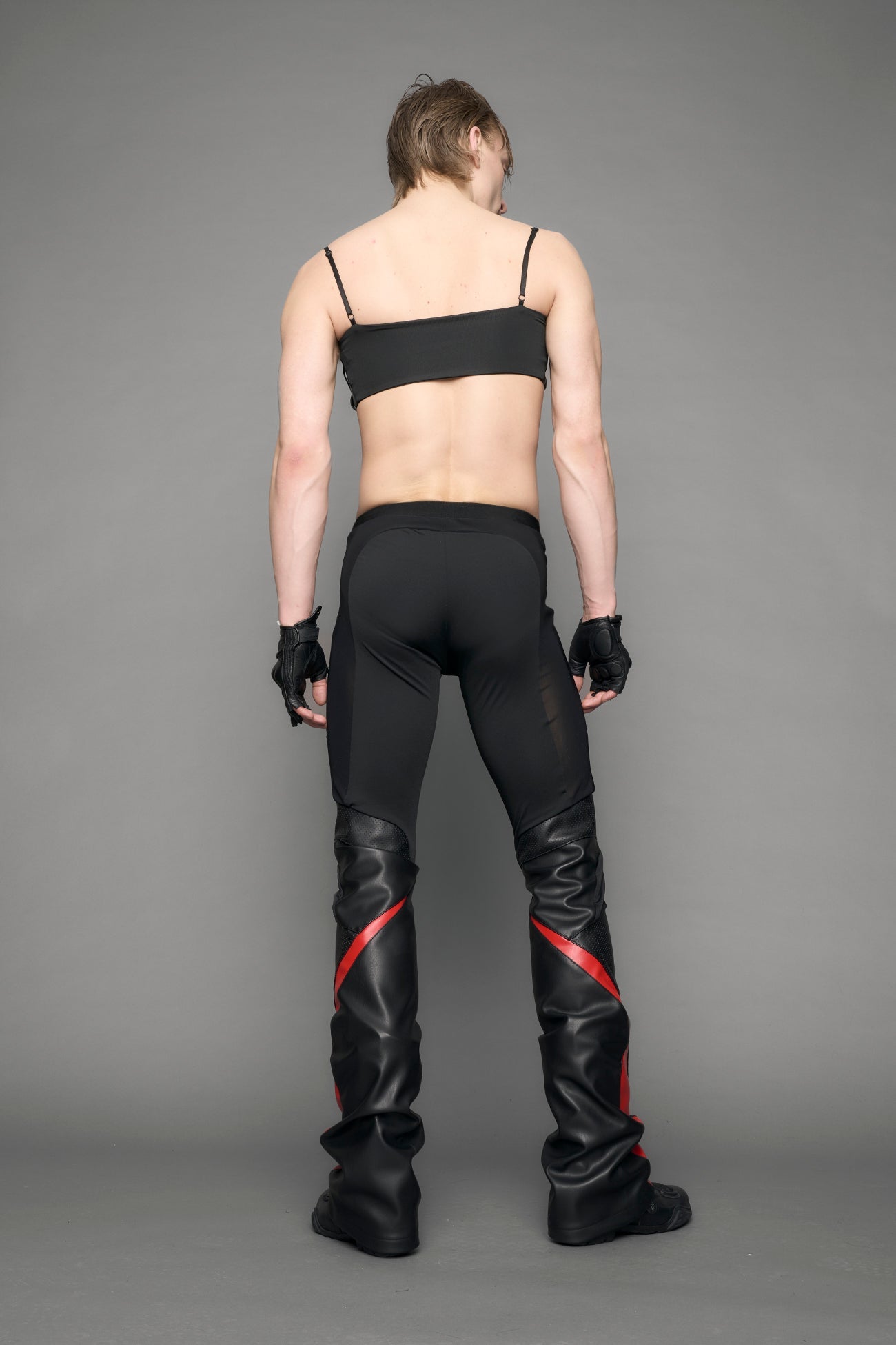 Moto Perforated Mesh Pants — view 8