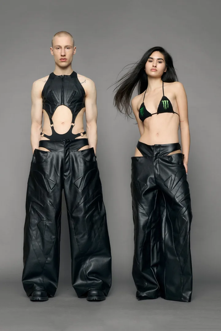 Octane Leather Panty Trousers