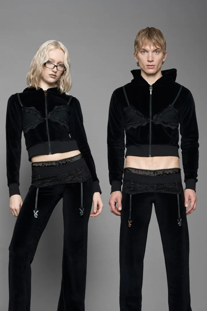 Playboy Lingerie Velour Jacket