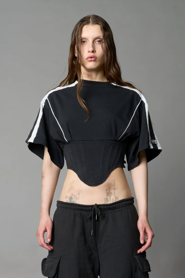 Team Player Corset T-Shirt