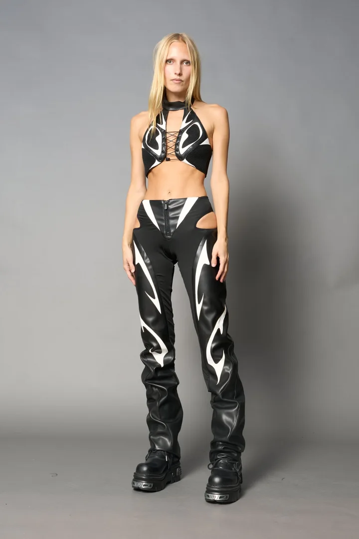 Moto Neckholder Top