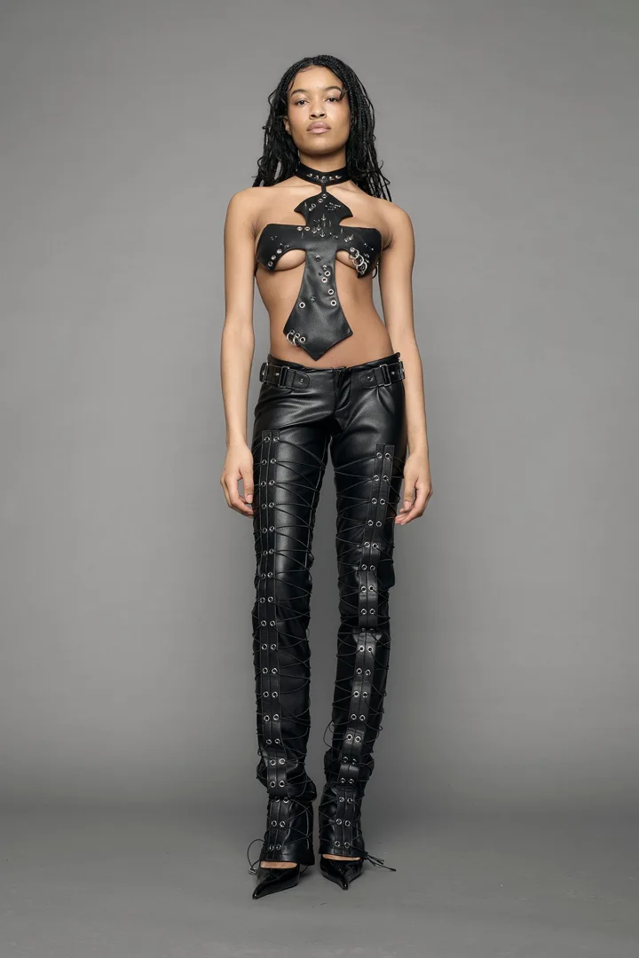 Bound Low Waist Pants