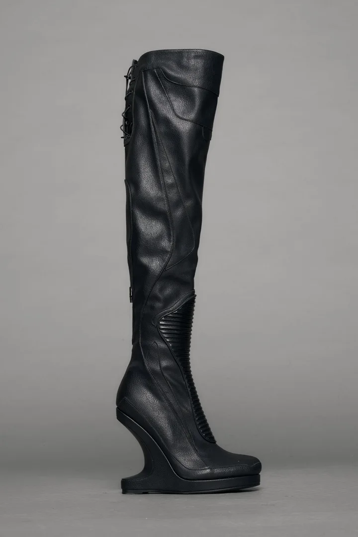 Mutant Biker Overknee Boot
