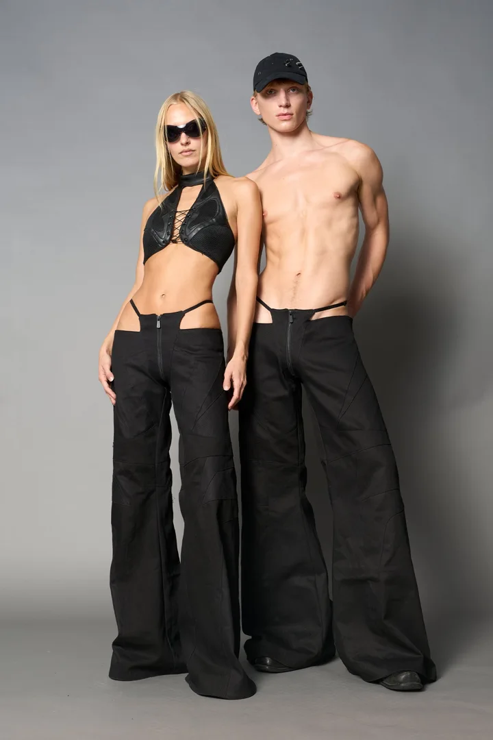 Moto Thong Pants